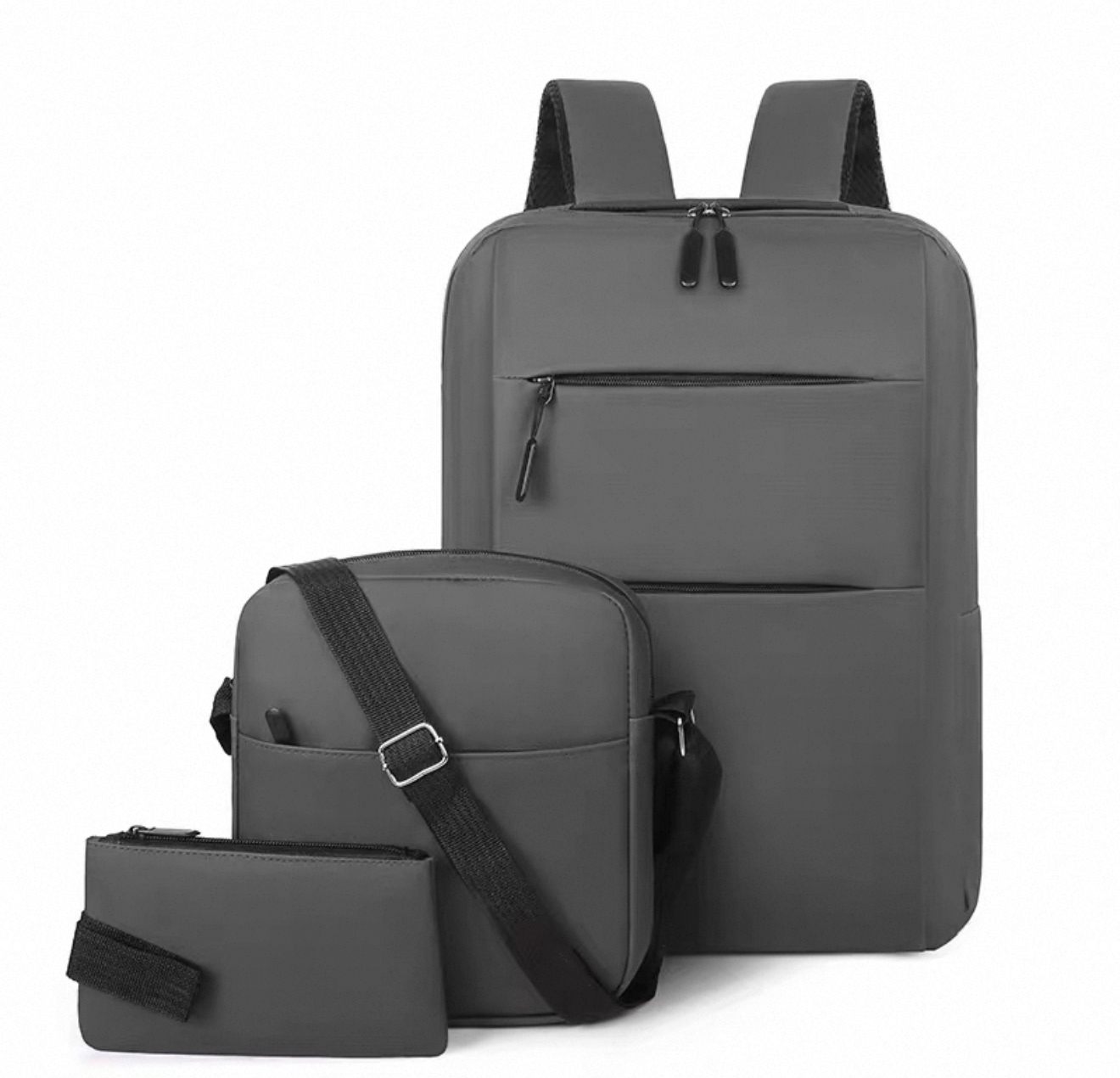 Vista 4 de Packx3 mochila, bolso dehombro y cartuch