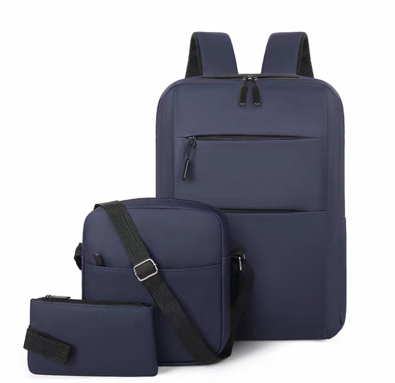 Vista 3 de Packx3 mochila, bolso dehombro y cartuch