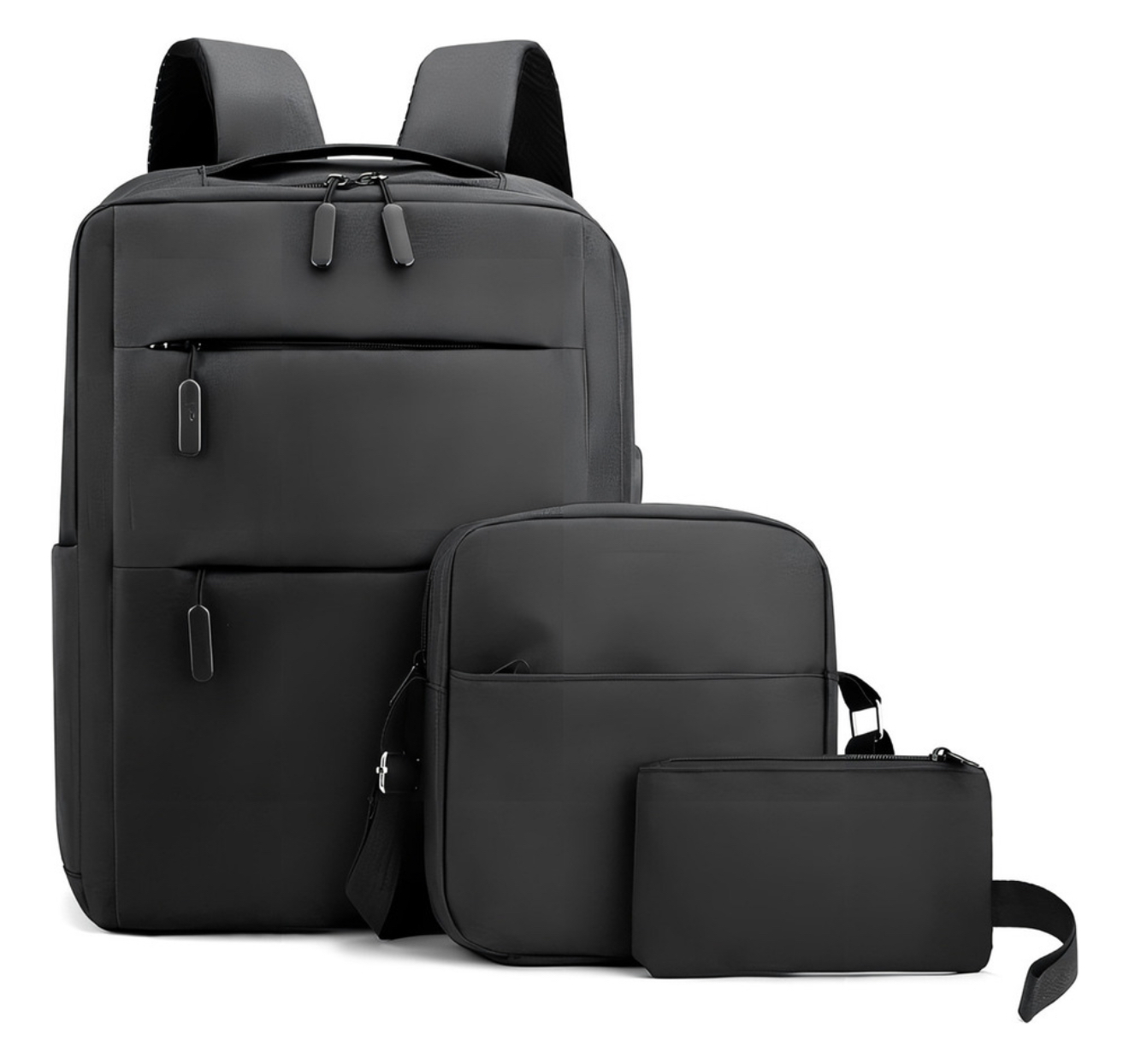 Vista 5 de Packx3 mochila, bolso dehombro y cartuch