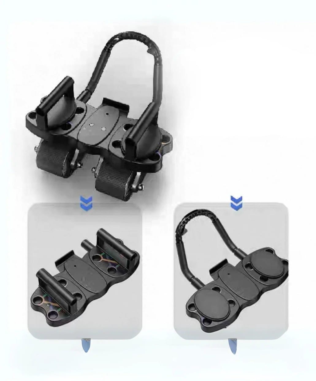 Miniatura 5 de Rueda abdomen-Tabla push - temporizador