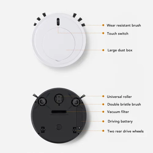 Miniatura 3 de Robot Aspirador Robótico Inteligente