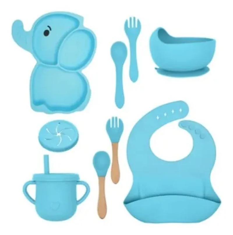Miniatura 3 de Set De Alimentación Infantil En Silicona
