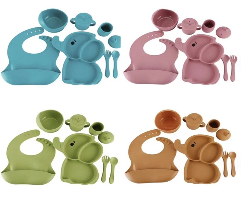 Miniatura 2 de Set De Alimentación Infantil En Silicona