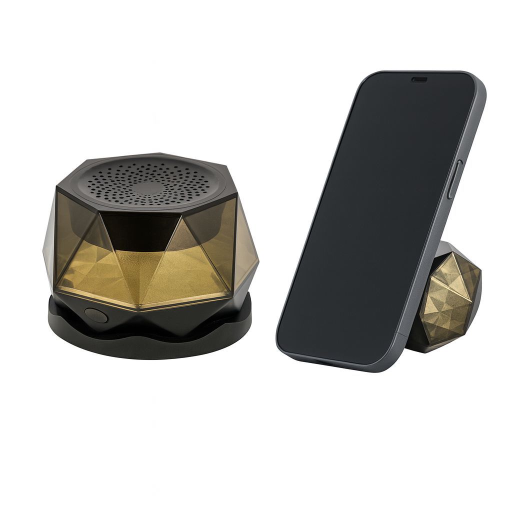 SOPORTE DE TELEFONO CON ALTAVOZ