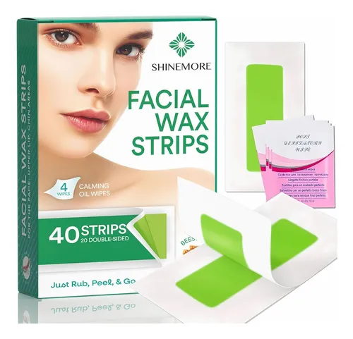 Tiras De Cera Facial