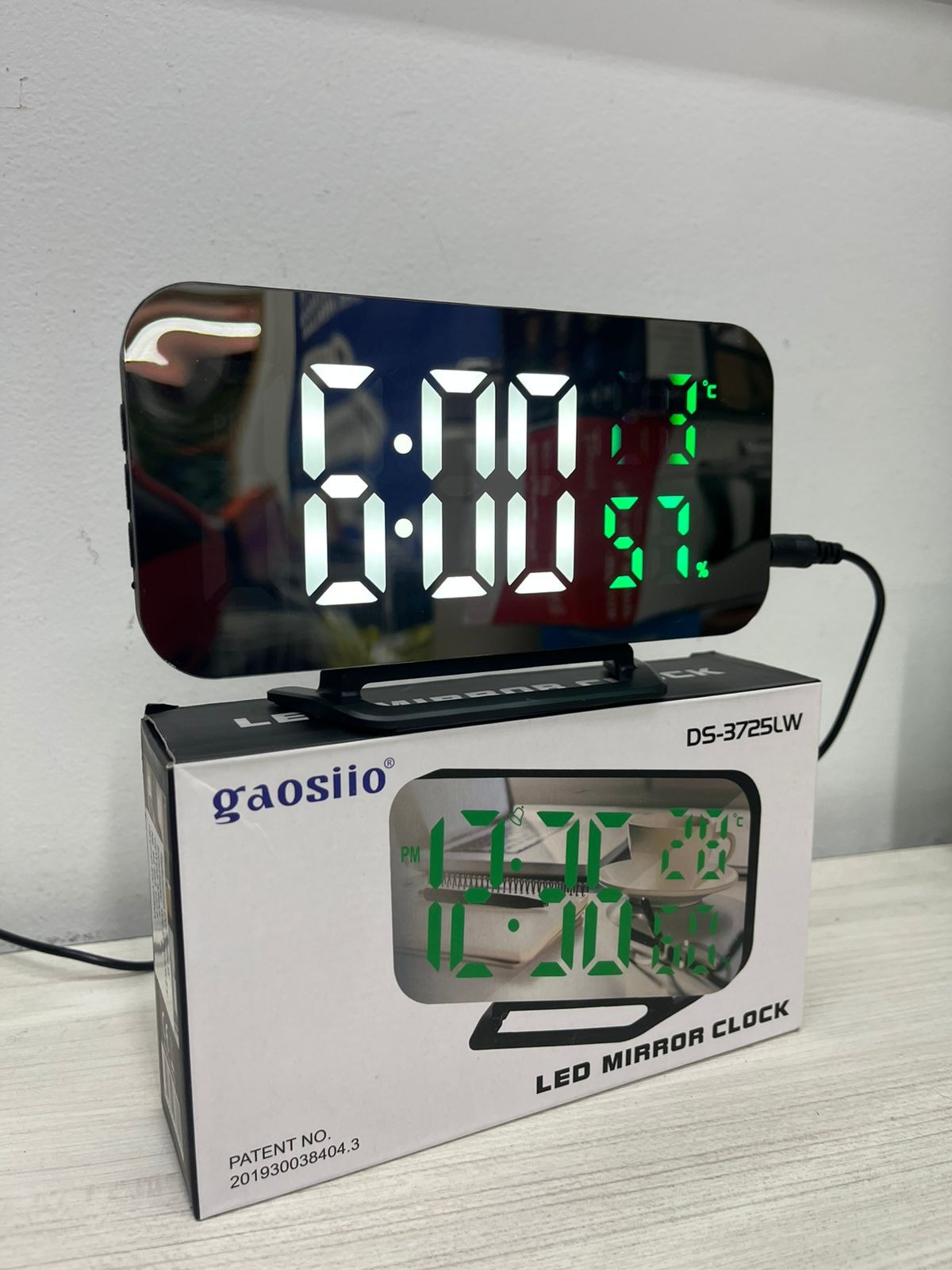 Reloj Espejo LED Digital