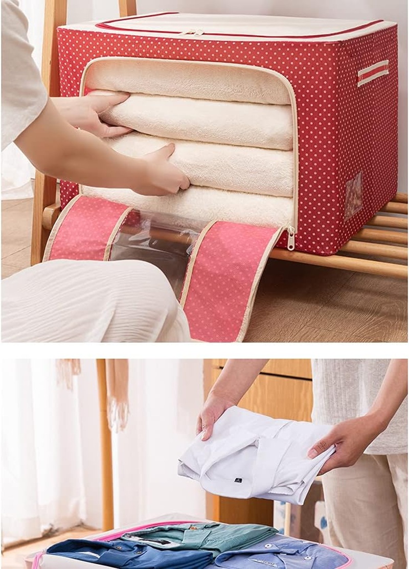 Miniatura 2 de Organizador Textil Plegable Con Ventana