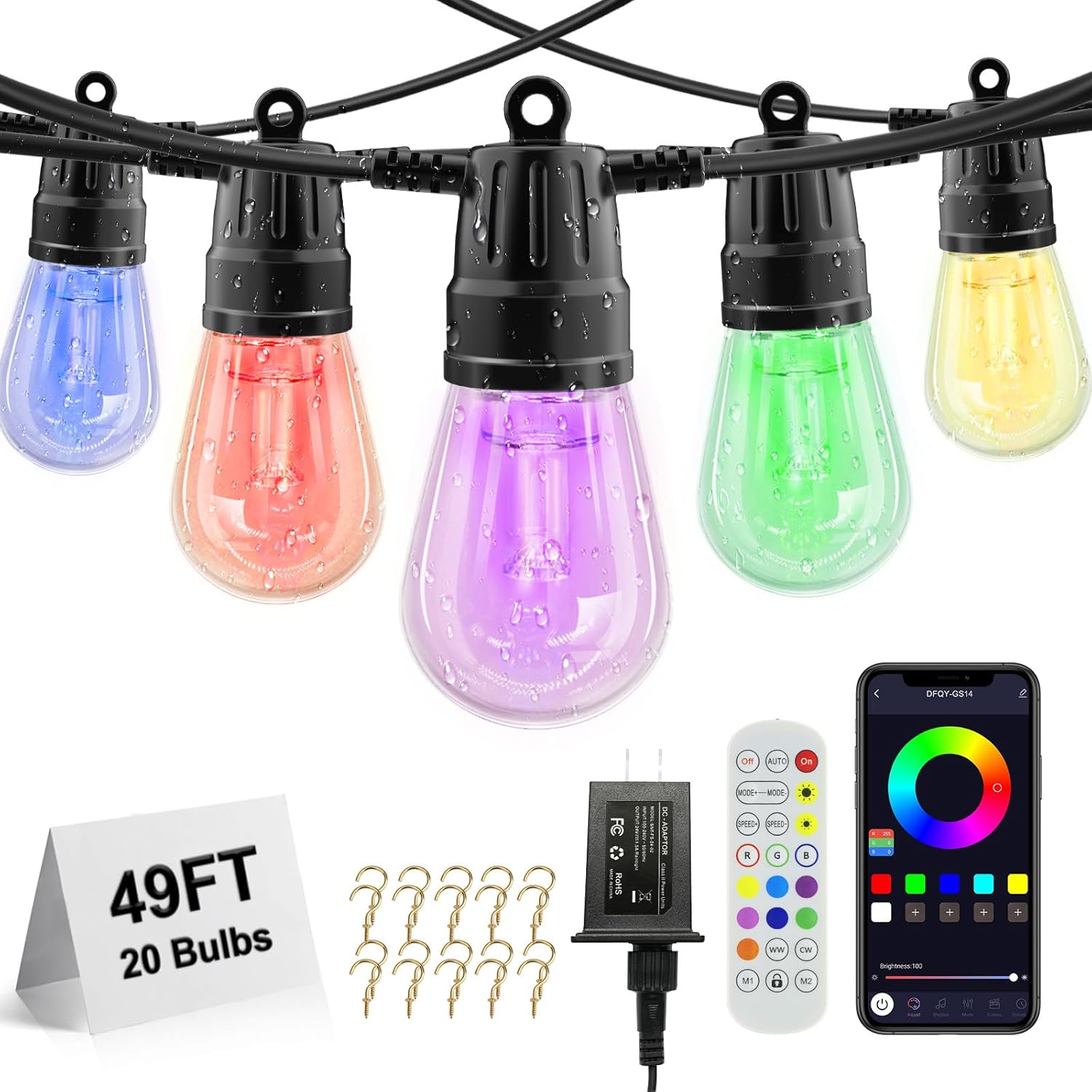 Miniatura 5 de Cadena De Luces Led RGB 15M