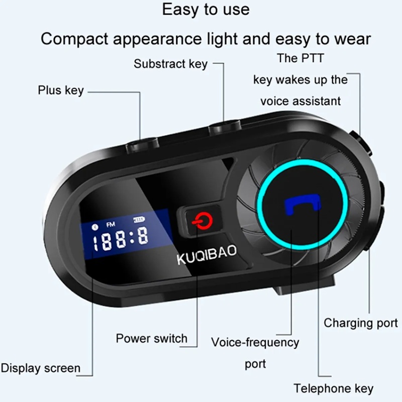 Audífono Intercomunicador Inalámbrico