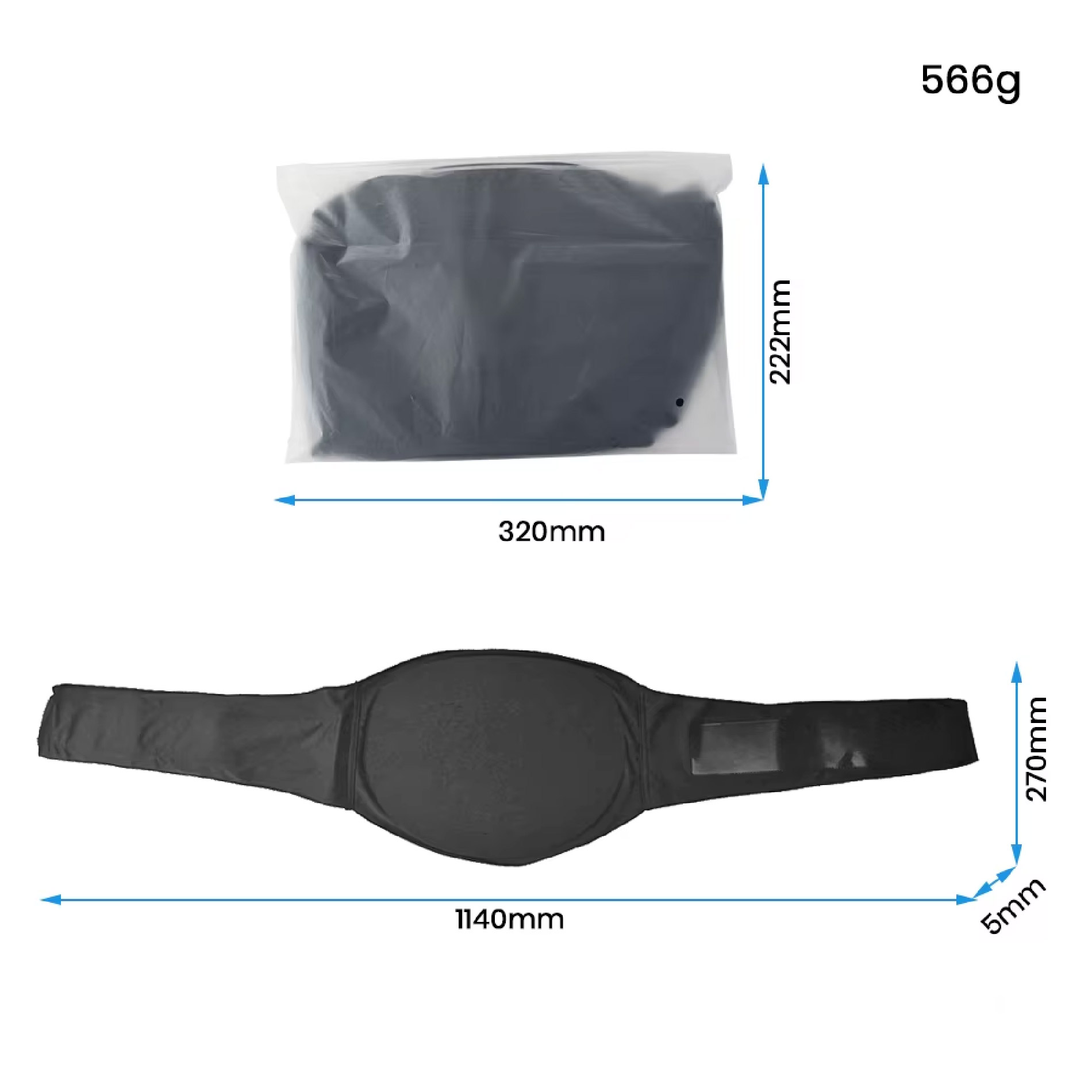 Miniatura 2 de Compresa De Gel Lumbar Terapéutica Frío