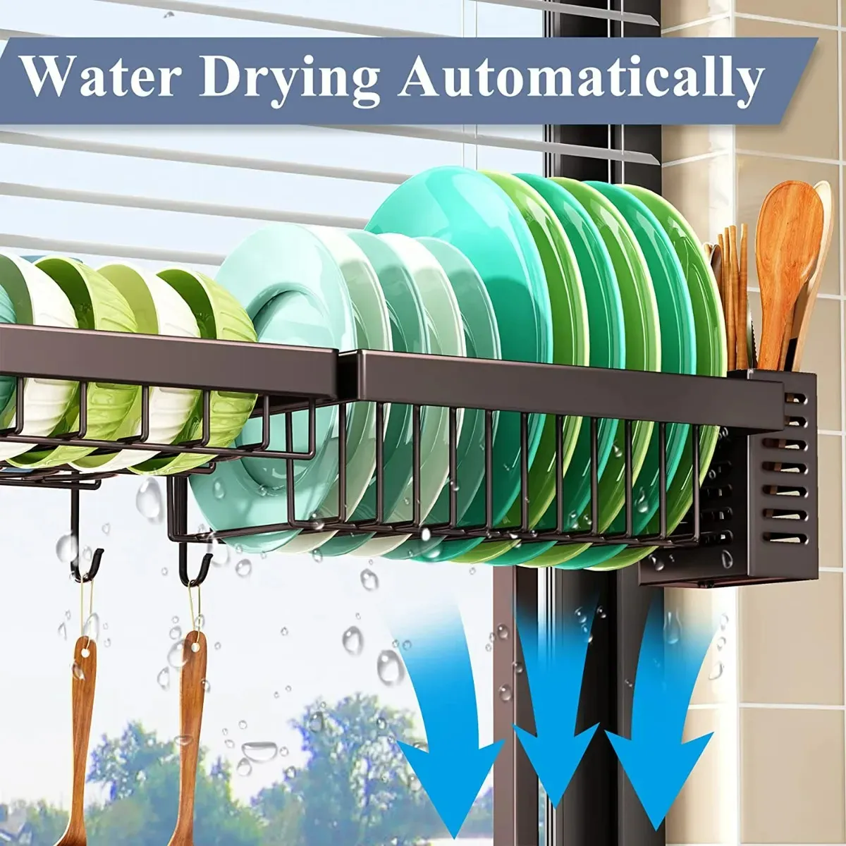 Miniatura 3 de Escurridor De Platos Alto 65Cm