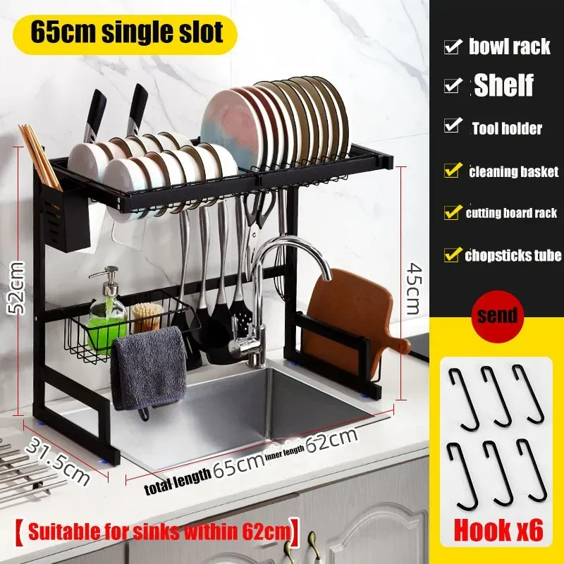 Miniatura 2 de Escurridor De Platos Alto 65Cm