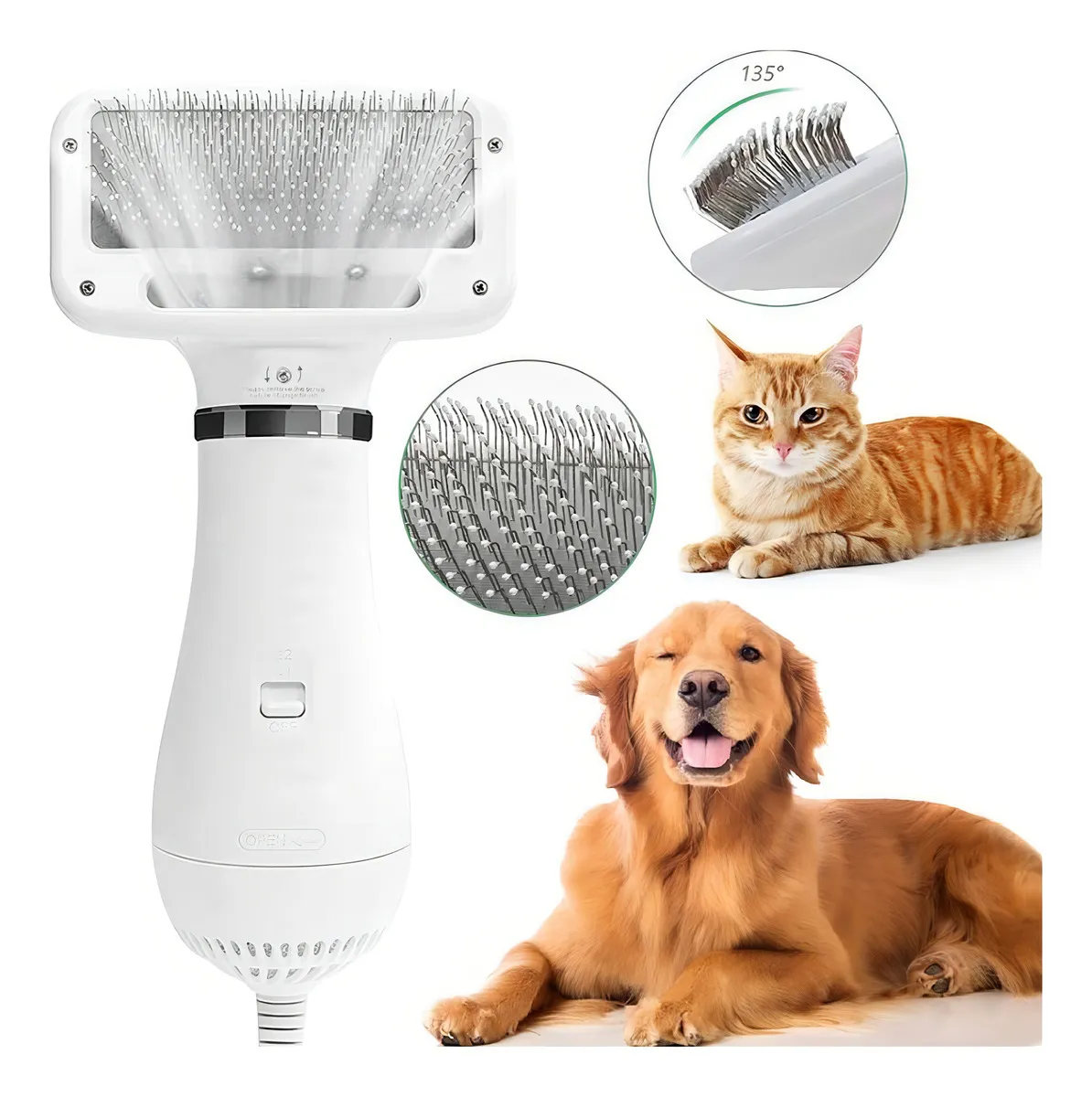 Secado/Cepillo Pelo Mascotas