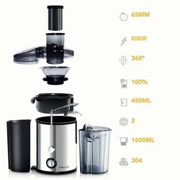 Extractor De Jugos Automatico  Sk-4000