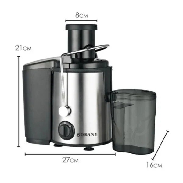 Miniatura 4 de Extractor De Jugos Automatico  Sk-4000