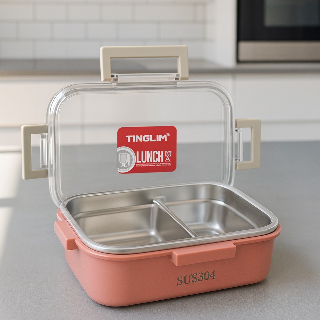 Miniatura 4 de Lonchera Doble Compartimiento de Acero I