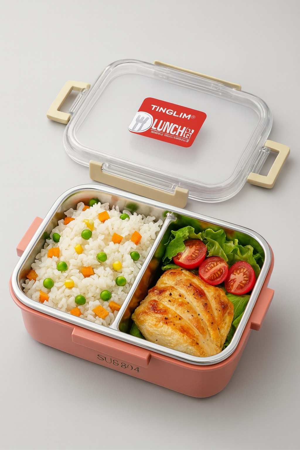 Lonchera Doble Compartimiento de Acero I