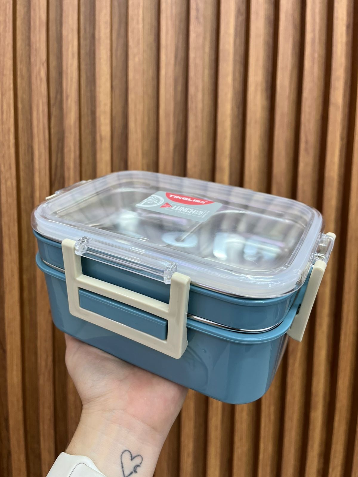 Miniatura 3 de Lonchera 2 Niveles con 3 Compartimientos