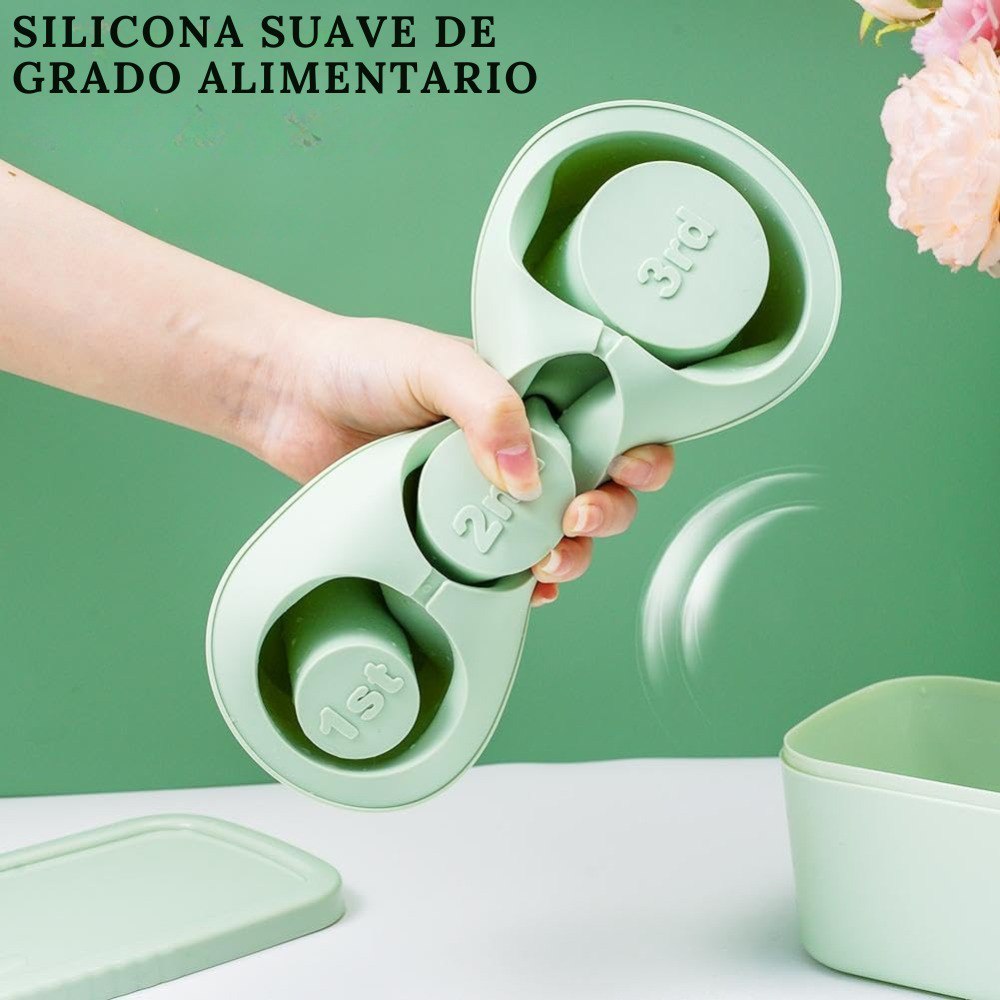 Miniatura 2 de Bandeja Molde De Hielo En Silicona