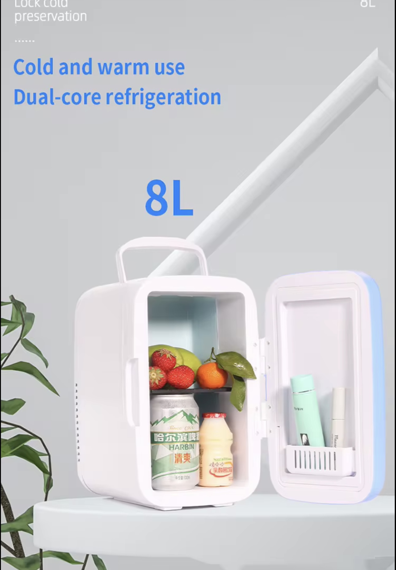 Miniatura 2 de Refrigerador Para carro 8 litros