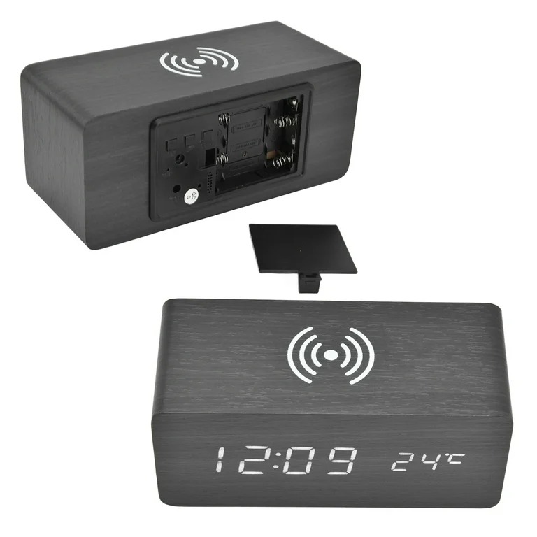 Miniatura 2 de Reloj Despertador Digital con Cargador I