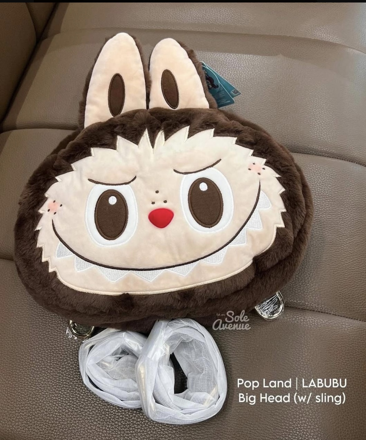 Miniatura 2 de MORRAL MALETA CARA LABUBU3D FELPA ESCOLA