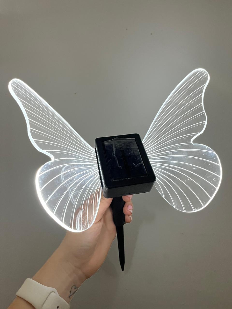 Miniatura 3 de Luz Solar Decorativa De Mariposa Para Pa