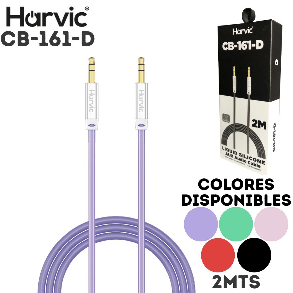 Cable Auxiliar 1 X 1 Estereo Plug 3.5mm