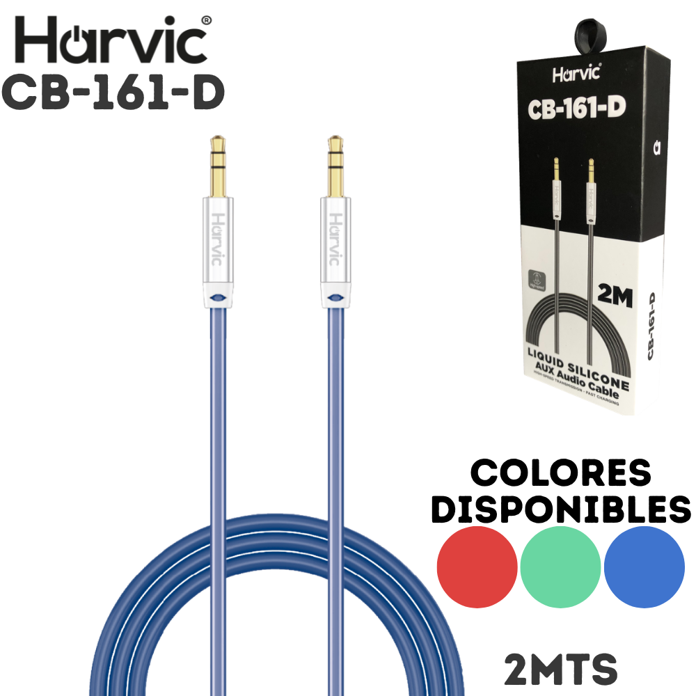 Cable Auxiliar 1 X 1 Estereo Plug 3.5mm