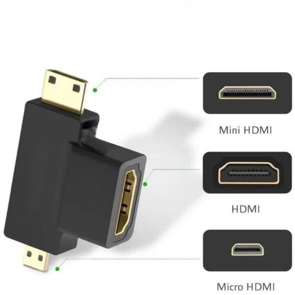 Miniatura 2 de Adaptador Convertidor 3 en 1 Hdmi