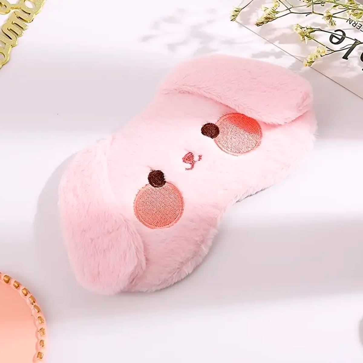 Vista 4 de Antifaz Kawaii De Peluche H3082-3