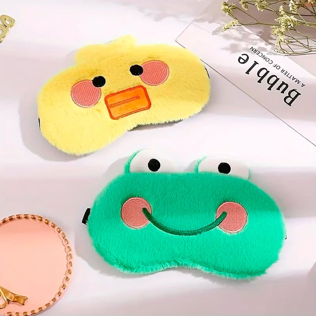 Vista 5 de Antifaz Kawaii De Peluche H3082-3