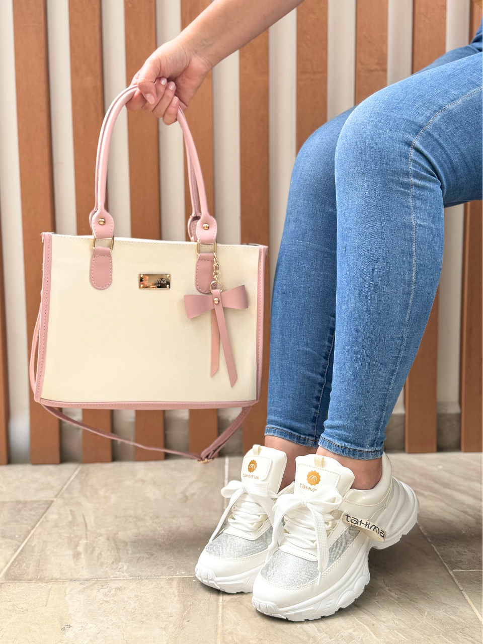 COMBO ZAPATILLAS+BOLSO TAHIMA