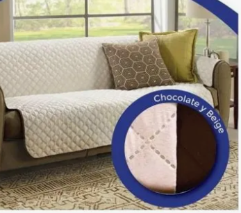 Miniatura 2 de Protector Sofá Muebles 3 Puestos
