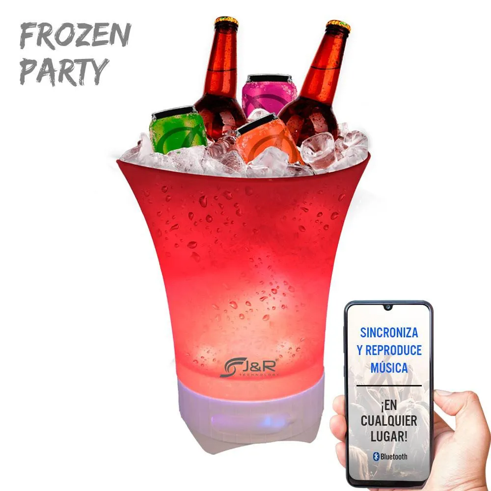 Hielera Parlante Bluetooth Rgb