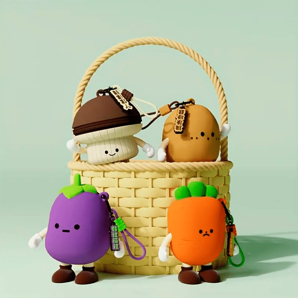 Miniatura 2 de Monedero De Silicona Kawaii QBT133