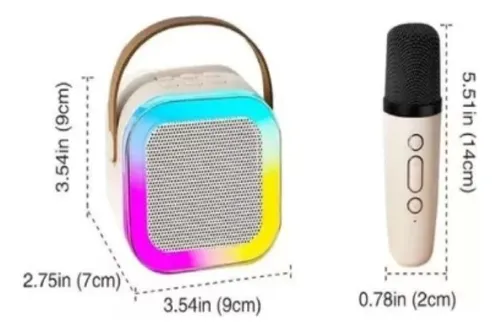Mini Parlante  Karaoke Para Niños