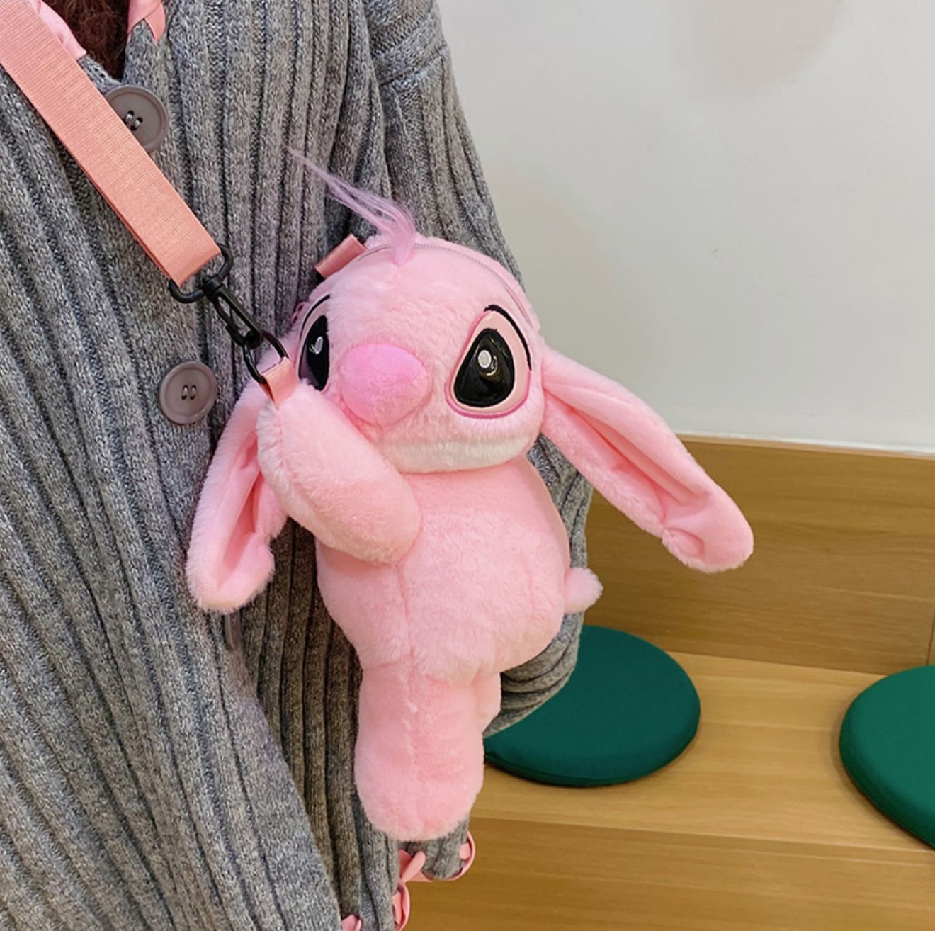 Miniatura 2 de Llavero Maleta Stitch Rosa