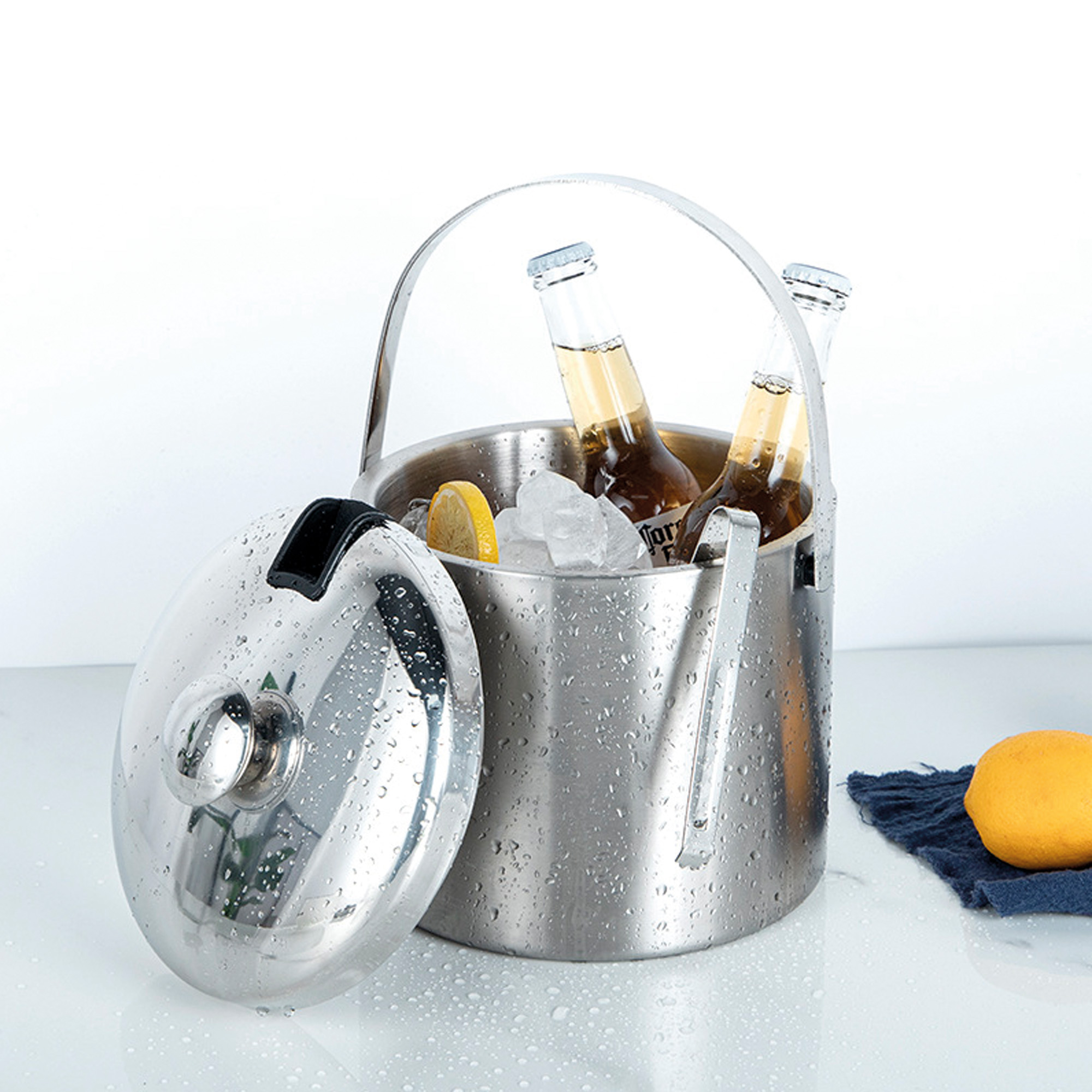 Miniatura 2 de Combo Hielera Acero + Estuche Acc Vinos