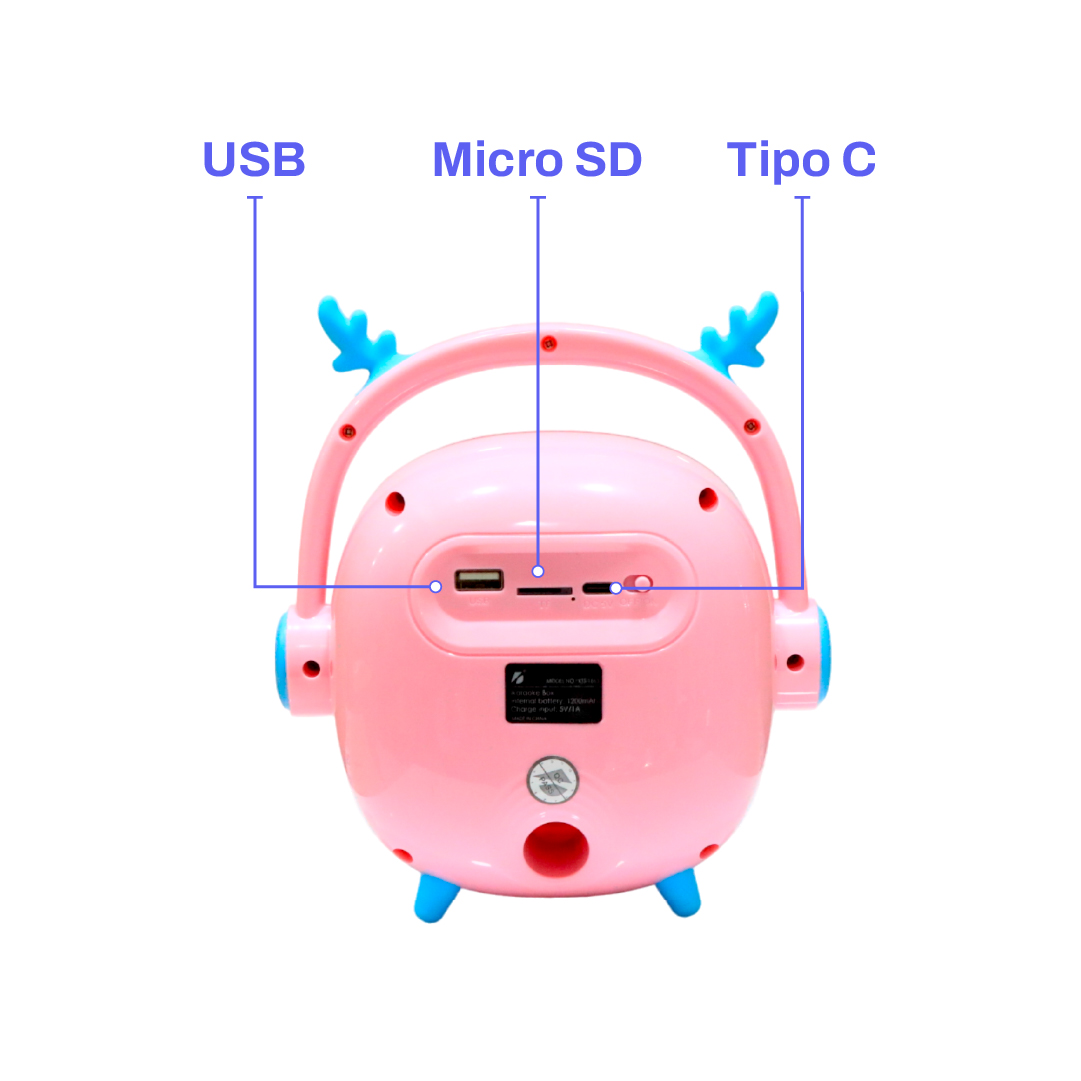 Miniatura 4 de Parlante karaoke para niños