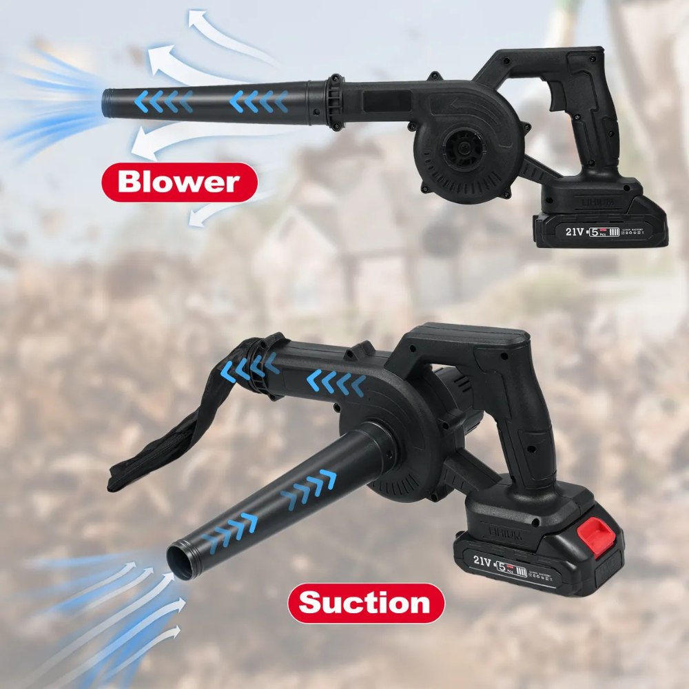 Soplador Aspiradora Recargable Inalambri