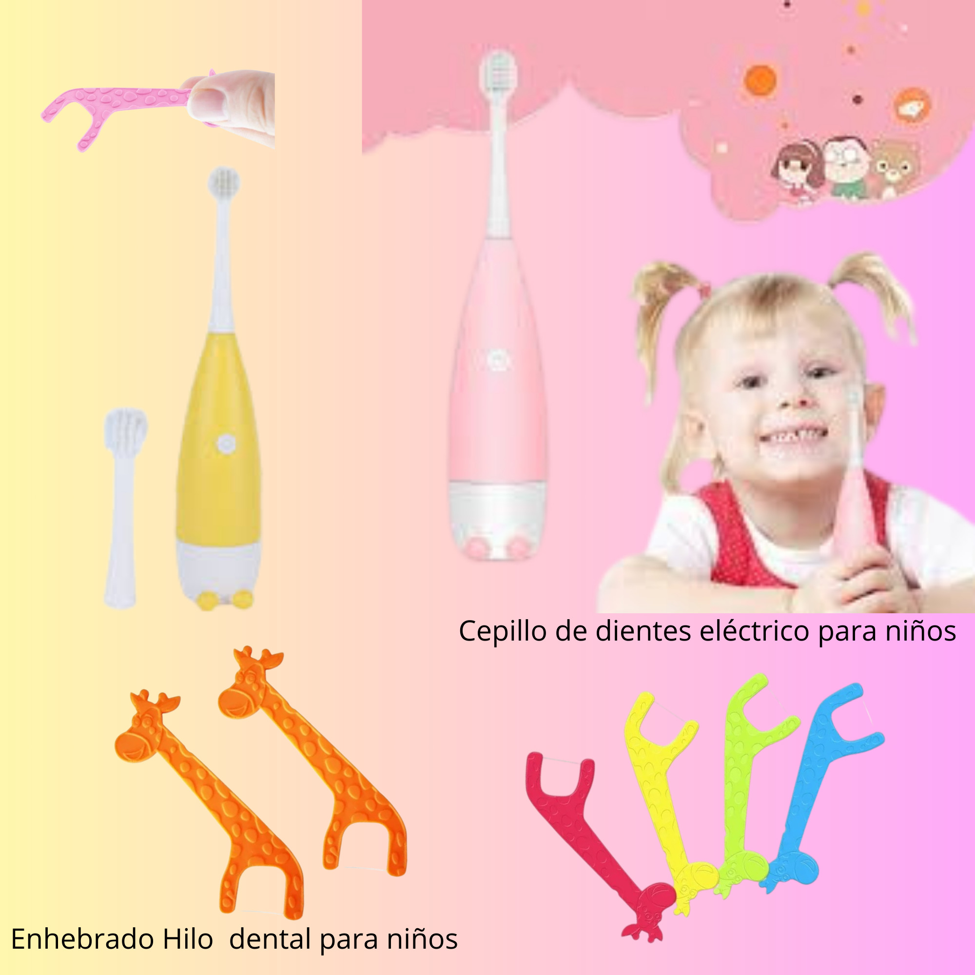 COMBO HIGIENE DENTAL INFANTIL
