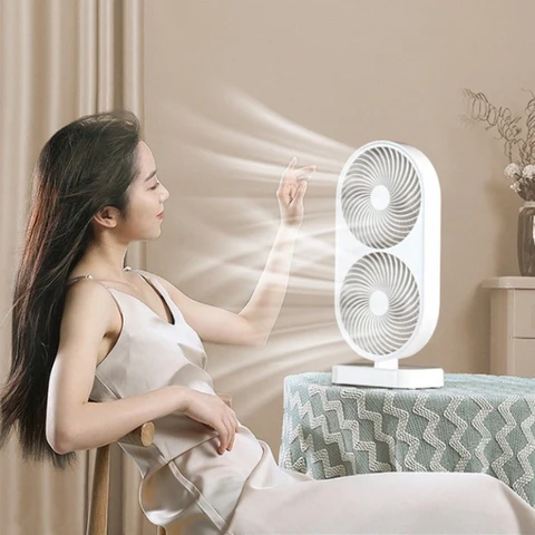 Miniatura 3 de VENTILADOR DE TORRE CON 2 CABEZALES