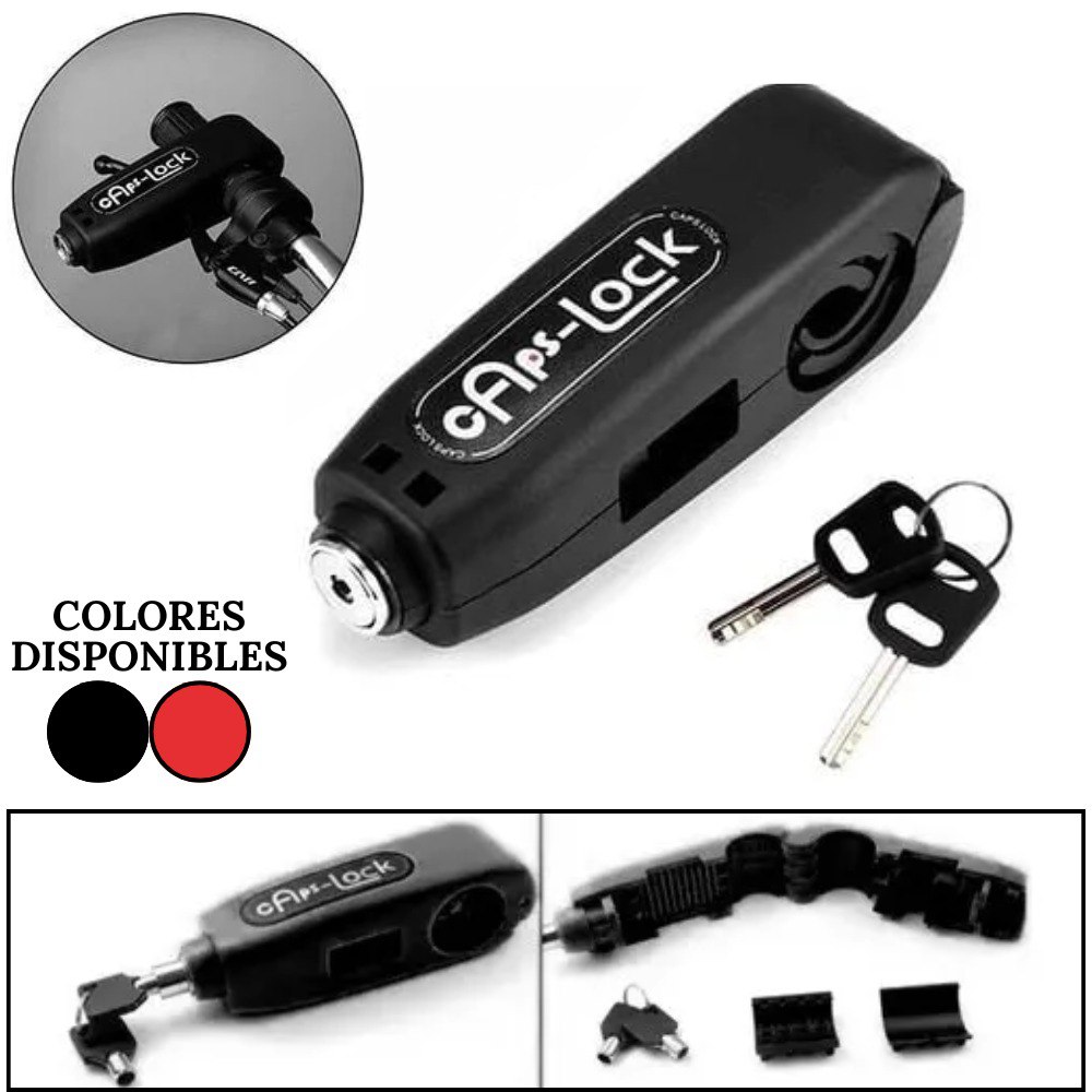 Miniatura 3 de Candado De Seguridad Para Manubrio