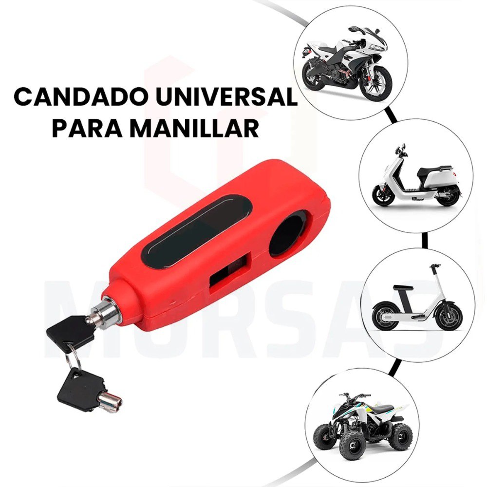 Candado De Seguridad Para Manubrio