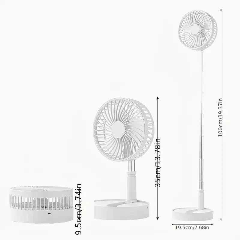 Miniatura 2 de Mini Ventilador Plegable Con Carga Usb
