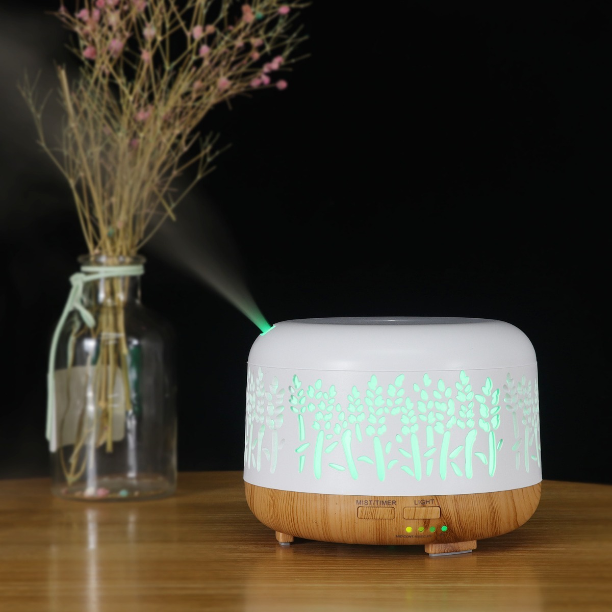 Miniatura 2 de Humidificador LED Estilo Floral