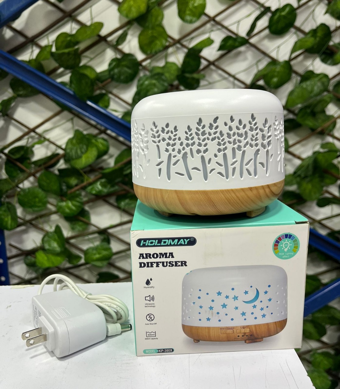 Humidificador LED Estilo Floral