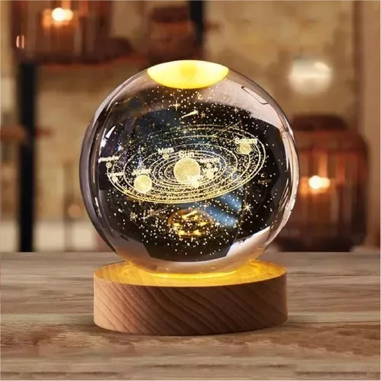 Lámpara Decorativa del Sistema Solar