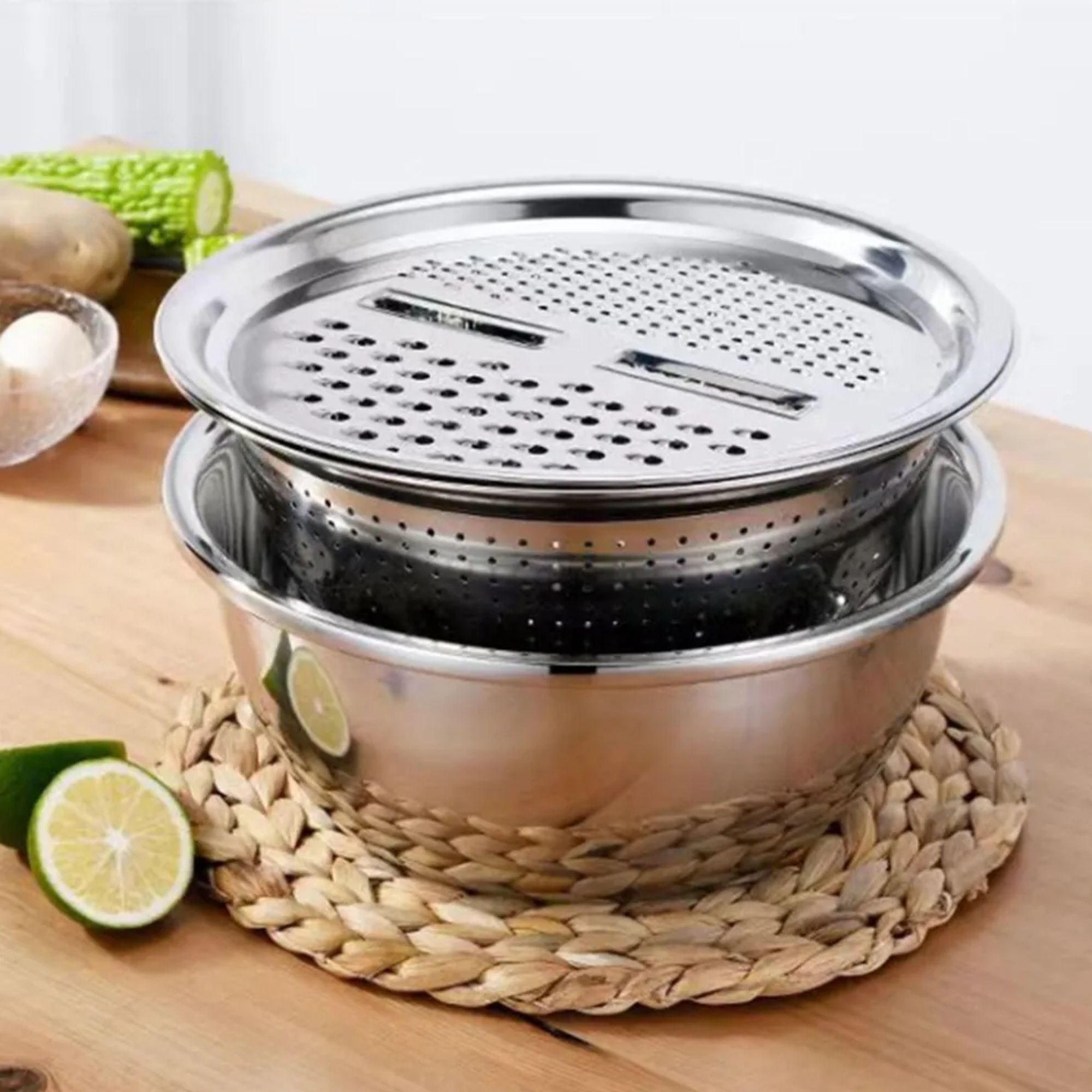 Miniatura 3 de Combo Bowl 3 Partes + Tabla Acero Grand